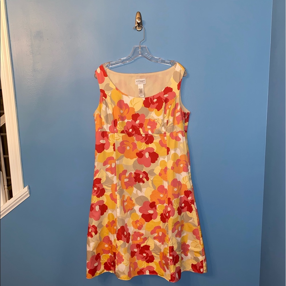 Villager floral print dress